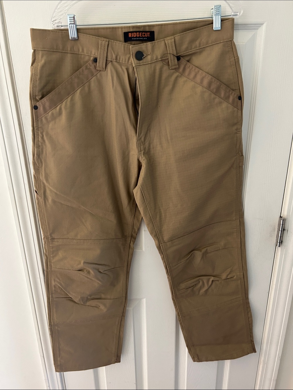 NWOT RIDGECUT TOUGHWEAR Men's Tan Pants SZ 34X30